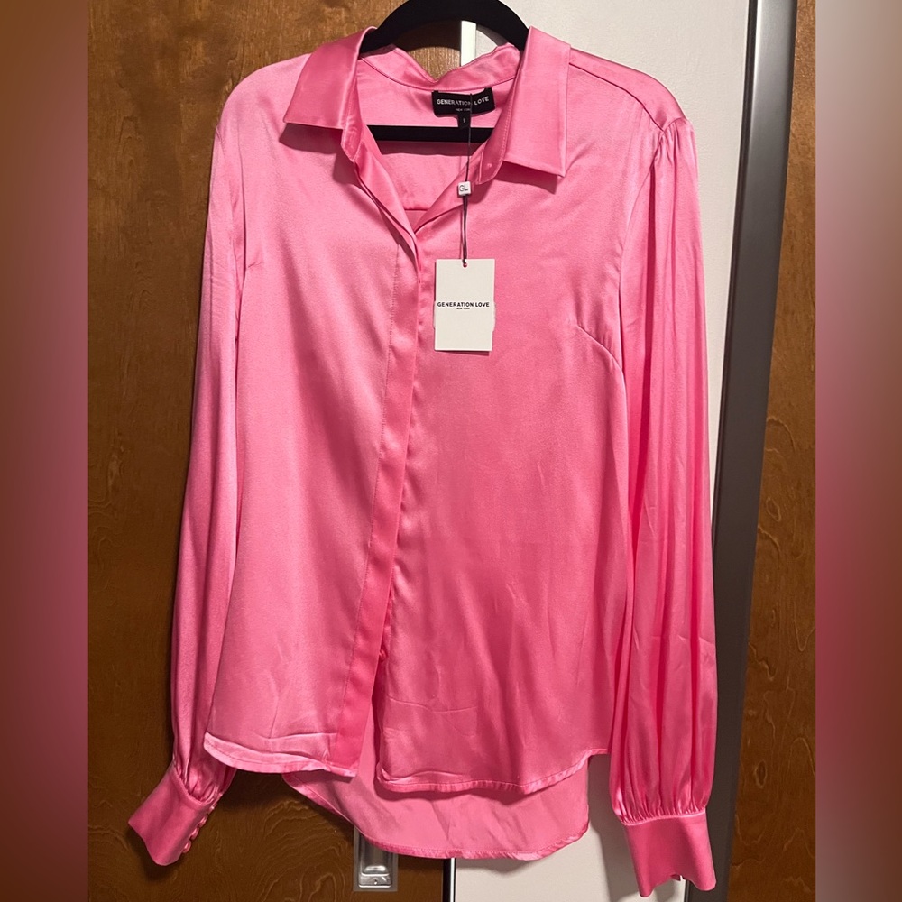 Generation Love Maxwell Pink Blouse